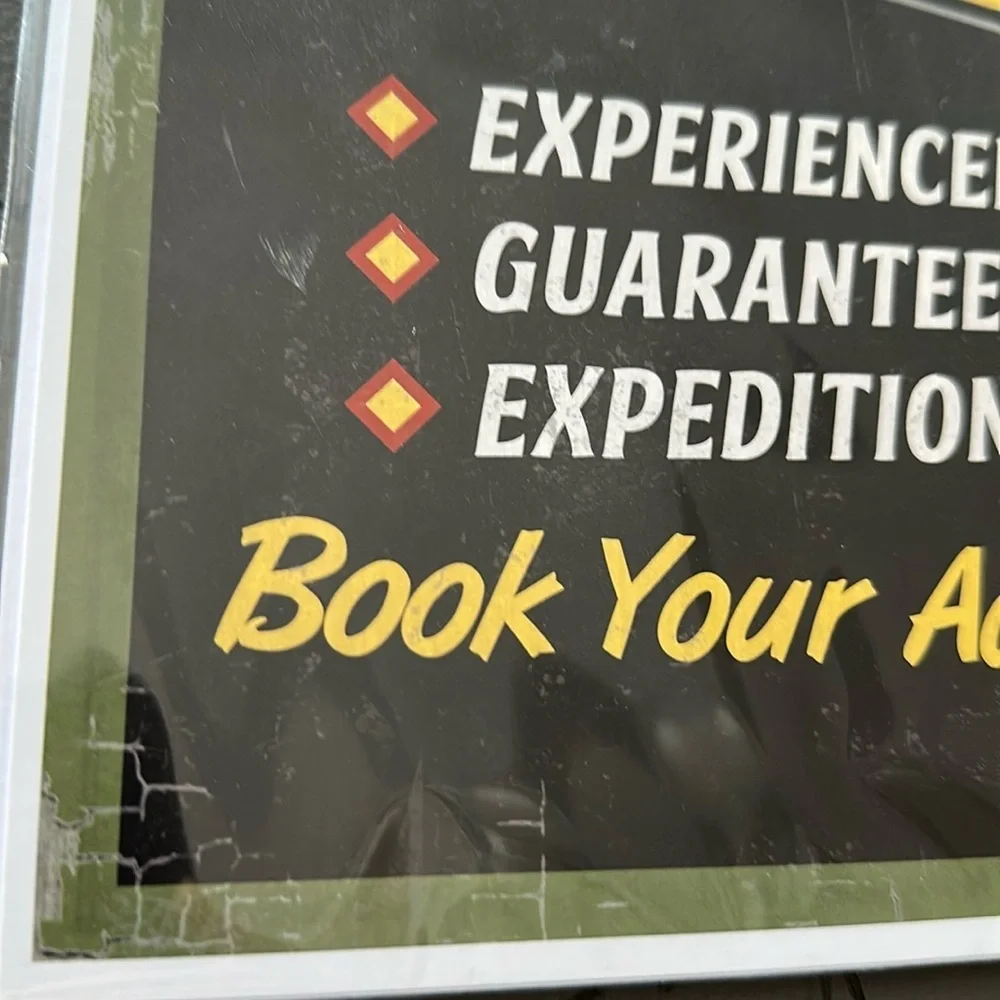Backwoods Adventure Bigfoot‎ Tour High Quality Print 12